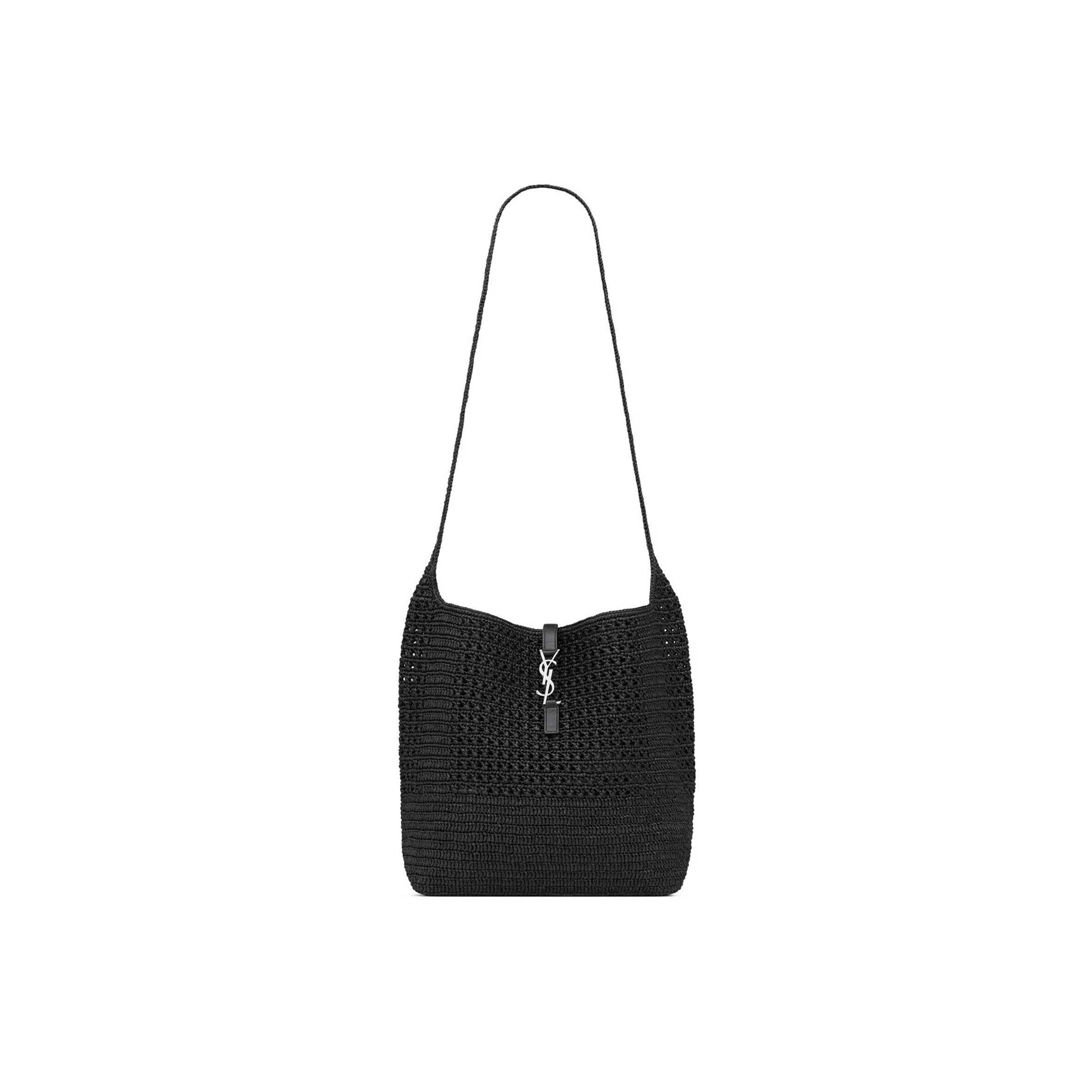 YSL LE 5 À 7 MEDIUM CROCHETED RAFFIA TOTE 778827GAAEN1000 (39*32*15cm) YSL LE 5 À 7 MEDIUM CROCHETED RAFFIA TOTE 778827GAAEN1000 (39*32*15cm)